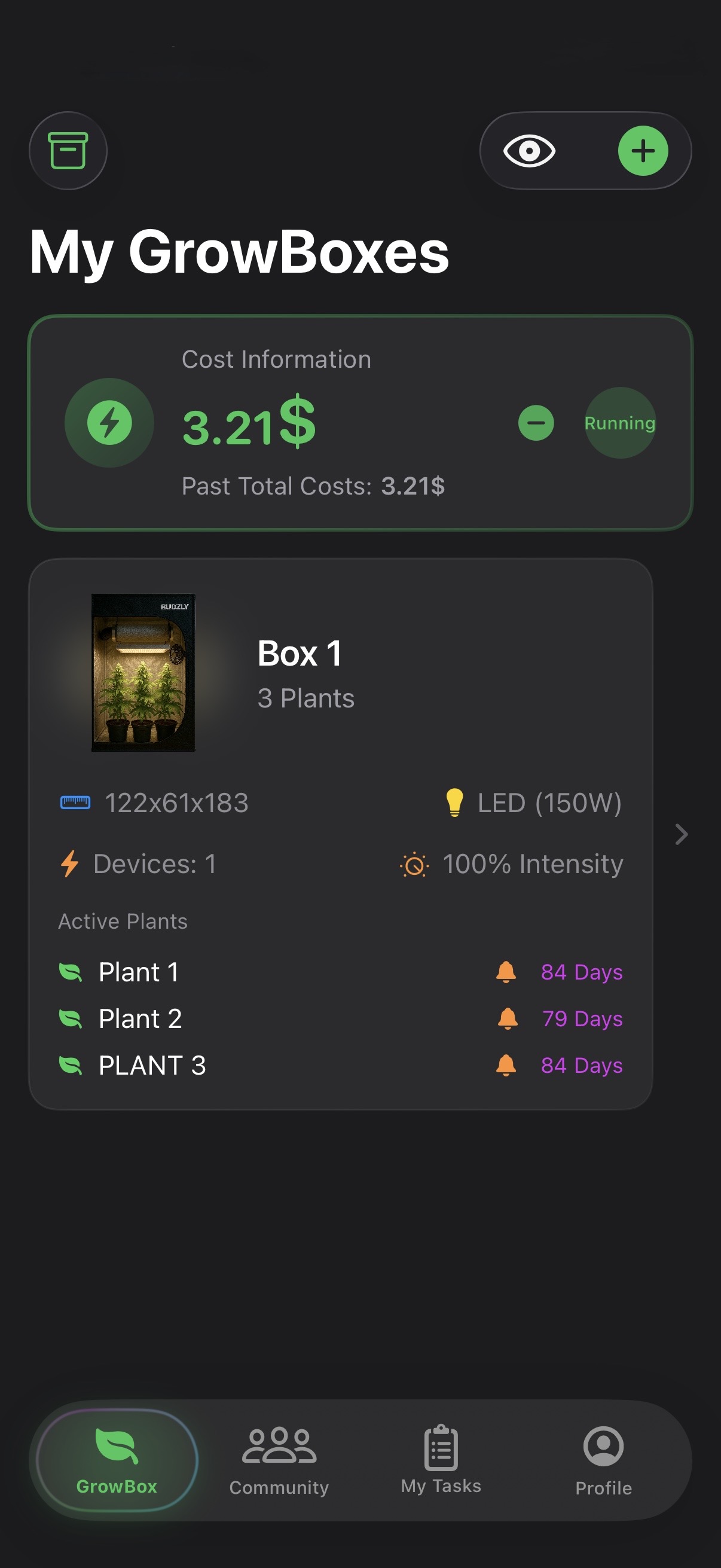 Budzly App Screenshot