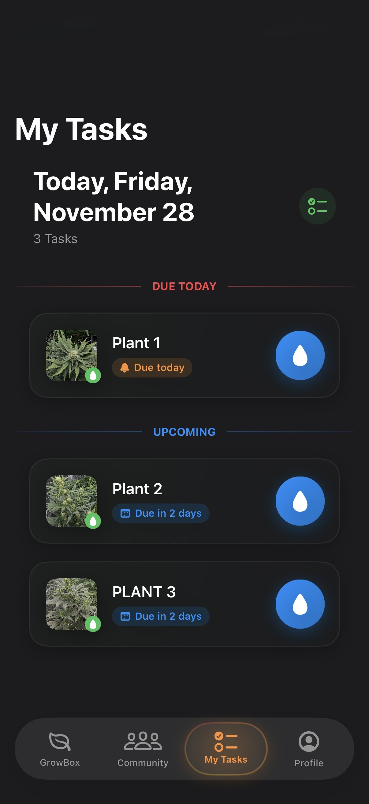 Meine täglich Aufgaben